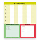 Blueline - 2025-2026 Calendrier Magnétique Fridgeplanner - 14 po x 13-1/2 po - Anglais-Anglais