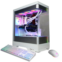 CYBERPOWERPC - Ordinateur de jeux Gamer Supreme, Ryzen 7 9850X3D, RX 9060 XT, 2To PCIe SSD, 32Go RAM, Windows 11 Édition famille-Processeur: AMD Ryzen 7 9850X3D 4.7GHz (Max 5.6GHz)