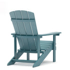 Backyard Lifestyles - Chaise Adirondack - Sarcelle-Résistant aux taches et facile à nettoyer.
