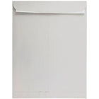 JAM Paper Enveloppes avec ouverture à lââ‚¬extrémité 12 x 15 1/2 po, bande adhésive, gris clair, 500/paquet-Enveloppes avec ouverture à l’extrémité