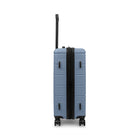 Swiss Mobility - Valsie d'enregistrement rigide 26po de la collection YVR - Blue-Intérieur doublé avec panneau de séparation, poches pratiques et sangles de serrage pour garder le contenu organisé et en place.