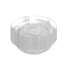 Blooms – Soucoupe transparente - 6 po - paquet de 10-Idéal pour petites plantes d’intérieur