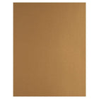 Jam Paper Papier métallisé double face, 8 1/2 x 11 po, doré, paquet de 50-Taille : 8 1/2 x 11 po
