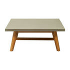 Zuo - Kert Table basse - Gris-Fini imitation béton au look moderne et texturé