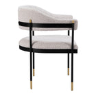 Zuo - Zadar Chaise de salle à manger - Gris brume-Garantie limitée de 3 ans