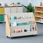 Beleduc Furniture - étagère Bisa - pour enfants à 3 niveaux  - naturel-Design minimaliste moderne, linéaire et essentiel