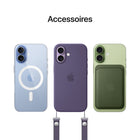 Apple - iPhone 17 - 512 Go - Sage - Bell et Virgin Plus-FONCTIONNALITÉS PAR SATELLITE - En l’absence de réseau cellulaire ou Wi-Fi, iPhone peut se connecter à un satellite pour vous permettre d’envoyer et recevoir des textos ou des Tapback. Et en cas d’accident de voiture grave, il peut contacter les secours si vous n’êtes pas en mesure de le faire
