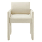 Modway - Daven Tissu Chaise de salle à manger rembourrée in Écru-7