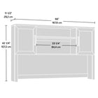 Sauder - Buffet Tiffin Line - Chêne corbeau-10