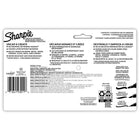 Sharpie - Marqueurs créatifs, tons terreux, marqueurs acryliques à base d’eau, pointe fine, 5 unités-Marqueurs de couleur vive qui créent des traits éclatants sur les surfaces claires et foncées et des traits saisissants sur le papier, le métal, le bois, la céramique, le verre, la pierre et la toile