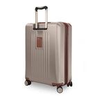 Ricardo Beverly Hills - Montecito 2.0 Moyen Valise Rigide de 25 po  - port USB - Champagne-Roues doubles à 360° encastrées pour plus de stabilité - Assurent un roulement fluide et un meilleur équilibre, tout en aidant à protéger les roues contre les chocs