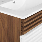 Modway - Render 24" Vanette de salle de bain - Blanc Noyer Blanc-8