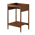 Modway - Zaire 24" Armoire de toilette de salle de bain (lavabo non inclus) - Noyer-Bassin d’évier et installations non inclus
