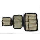 TUCCI Italy - Ensemble de cube de voyage 3 pièces - noir-Tissu durable et de haute qualité - protège les biens et garde les objets sans froissements