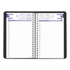 Blueline - 2027 Agenda quotidien avec reliure spirale – 8 po x 5 po – noir – bilingue-Reliure spirale avec couverture souple en poly