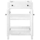 Modway - Nantucket 24" Armoire de toilette de salle de bain (lavabo non inclus) - Blanc-9