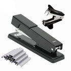 Deli - Ensemble d’agrafeuse de bureau incluant agrafeuse pleine bande, dégrafeuse et agrafes-Accessoires inclus : livré avec 1 000 agrafes et une dégrafeuse, offrant tout le nécessaire pour un agrafage pratique et efficace