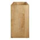 Modway - Appia 48" Armoire de toilette de salle de bain (lavabo non inclus) - Chêne-Coussinets de pied non marqués