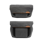 Peak Design - Pochette de terrain - Anthracite-Un organisateur véritablement 2 sacs en 1 : un sac bandoulière minimaliste pour tout transporter, et un organisateur compressible à l'intérieur du sac