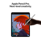 Apple - iPad Pro 13 po - Écran Ultra Retina XDR - Puce M5 - 512 Go SSD - Wi-Fi + Cellular - Argent-iPad Pro est doté d’une caméra paysage Center Stage 12 Mpx à l’avant et d’une caméra grand-angle 12 Mpx avec flash True Tone adaptatif. Quatre micros de qualité studio et un système à quatre haut-parleurs offrent un son riche