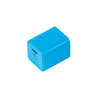 LOGiiX - Vibrance Power Mini 20W Chargeur Mural USB-C Chargeur Mural - Turquoise-Chargez rapidement votre appareil jusqu'à 72 % en seulement 45 minutes