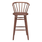 Zuo - Stenger Tabouret de bar - Noyer - Ensemble de 2-Support pour les bras