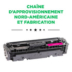 CIG - Cartouche de toner CF413A HP 410A remise à neuf - rendement standard - magenta- Garantie de 2 ans avec garantie de performance à 100 %