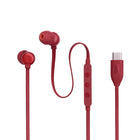 JBL - Tune 310C Écouteurs intra‑auriculaires filaires USB haute résolution - Rouge-6