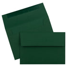Jam Paper - 4 Bar A1 Invitation Enveloppes - 3 5/8 x 5 1/8 - Vert foncé - 250 Paquet (63932585H)-Les enveloppes sont fabriquées en papier de 28 lb avec une finition texturée.