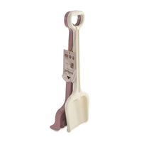 Miniland - ECO Râteau et pelle à sable - Lot de 2-L'ensemble pelle et grand râteau (50cm) aux couleurs pastel est idéal pour jouer sur la plage, la neige ou les surfaces sablonneuses