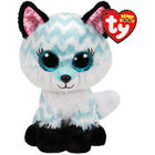 Ty - Peluche renard Atlas aqua chevron-Peluche