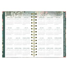 Blueline - Agenda Hebdomadaire/Mensuel - 8 po H x 5 po l - Motif Verdant - Bilingue-Dates juliennes