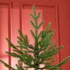 HOMCOM - Arbre de Noël artificiel 6' avec design à charnière-Base métallique robuste pour une meilleure stabilité