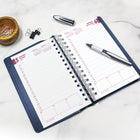 Brownline - 2027 agenda quotidien à double spirale – 8 po x 5 po – couleurs assorties-100 % de papier recyclé post-consommation