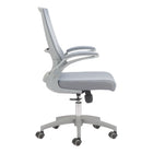 Zuo - Pater Chaise de bureau - Gris-Garantie limitée de 3 ans