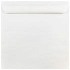 JAM Paper - Enveloppes d'invitation carrées - 10 po x 10 po - Blanc - 25/paquet (3992319)- Couleur blanche