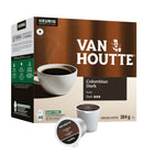 Van Houtte - Dosettes de café colombien foncé K-Cup - Torréfaction foncée - Paquet de 30-COMPATIBILITÉ : Contient des capsules K-Cup authentiques, conçues pour une qualité garantie et une compatibilité avec toutes les cafetières K-Cup de Keurig.