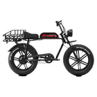 GoTyger - Vélo électrique convertible cargo et 2 passagers -Le cadre de chargement amovible vous permet de passer du transport de marchandises au transport d'un passager instantanément