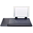 IntekView - Plateau de clavier idéal - 25" x 10" - Gaucher - Porte-copie-Réglage de la hauteur sans levier