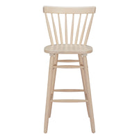 Zuo - Tyce Tabouret de bar - Naturel - Ensemble de 2-Design ergonomique