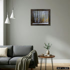 Frameworth - Charles Cramer Aspen In A Fog - impression d'art encadree - 34 po l x 28 po H-Encadre de facon professionnelle dans un cadre en bois avec une finition classique