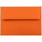 JAM Paper - Enveloppes d'invitation colorées A6 - 4,75 x 6,5 - orange recyclé - Paquet de 50-Nos enveloppes sont fabriquées à partir de 30 % de papier recyclé de 24 lb et comportent une fermeture en gomme à rabat droit avec une finition lisse