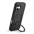 AXS - PROShield Stand MagSafe Compatible Apple iPhone 17 - Noir-Pied rotatif à 360° pour visionnement en mode portrait ou paysage