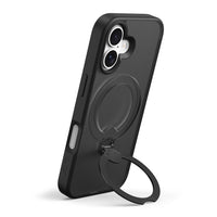 AXS - PROShield Stand MagSafe Compatible Apple iPhone 17 - Noir-Pied rotatif à 360° pour visionnement en mode portrait ou paysage