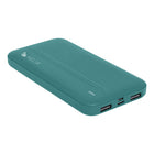 Helix - Batterie externe 10 000 mAh, Bleu-Temoin d'alimentation LED