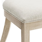 Modway - Peregrine Bois et tissu rembourrés Chaises de salle à manger Ensemble de 2 - Ivoire naturel tissé à bruyère-10