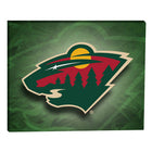 Minnesota Wild 16x20 sur toile Logo - Toile encadree - 20" x 16"-Impression sur toile de qualité supérieure avec bordures enveloppées