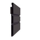 Suncast - Remise de rangement Modernist 7 po x 7 pi - Poivre noir / Noir-Assemblage facile, peu d’outils requis.