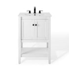 Modway - Prestige 24" Vanette de salle de bain - Blanc blanc-9