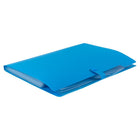 JAM Paper - Chemises de classement  - format lettre - bleues avec fermeture à pression transparente-Organisez efficacement vos documents importants, notes, chèques, espèces, reçus, bordereaux de dépôt et plus encore grâce à ce trieur de dossiers colouré. Utilisez-le au bureau, à la maison et à l'école.